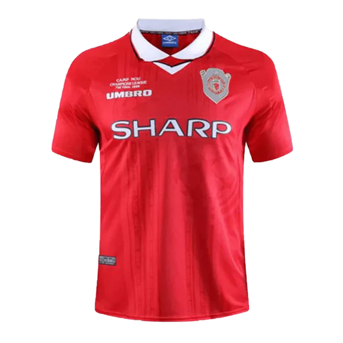 Retro Manchester United Home Jersey 1999/00 CL
